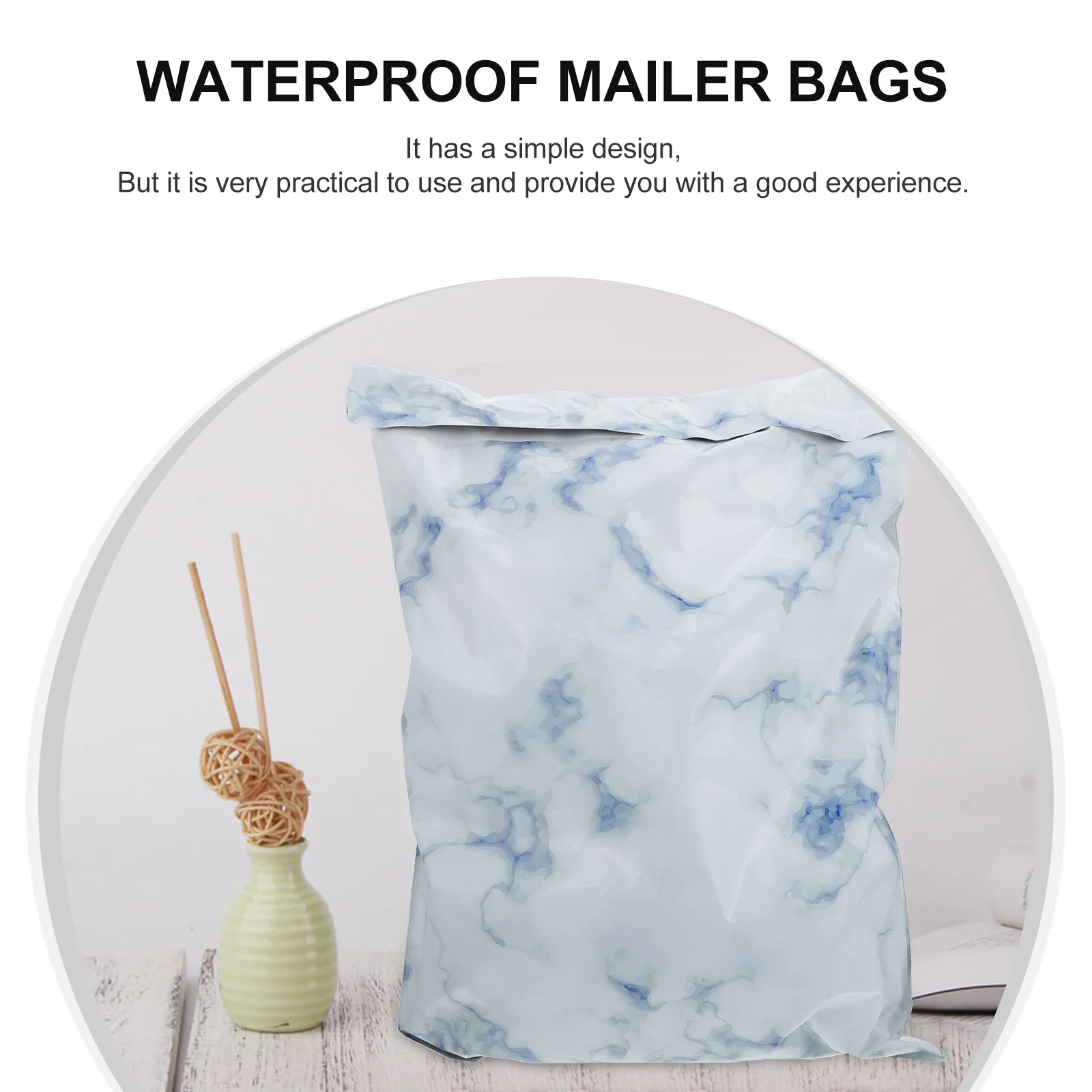 

25Pcs Maple Leaf Pattern Waterproof Mailer Bags Self Sealing Shipping Package Pouches Waterproof Mailer Bags