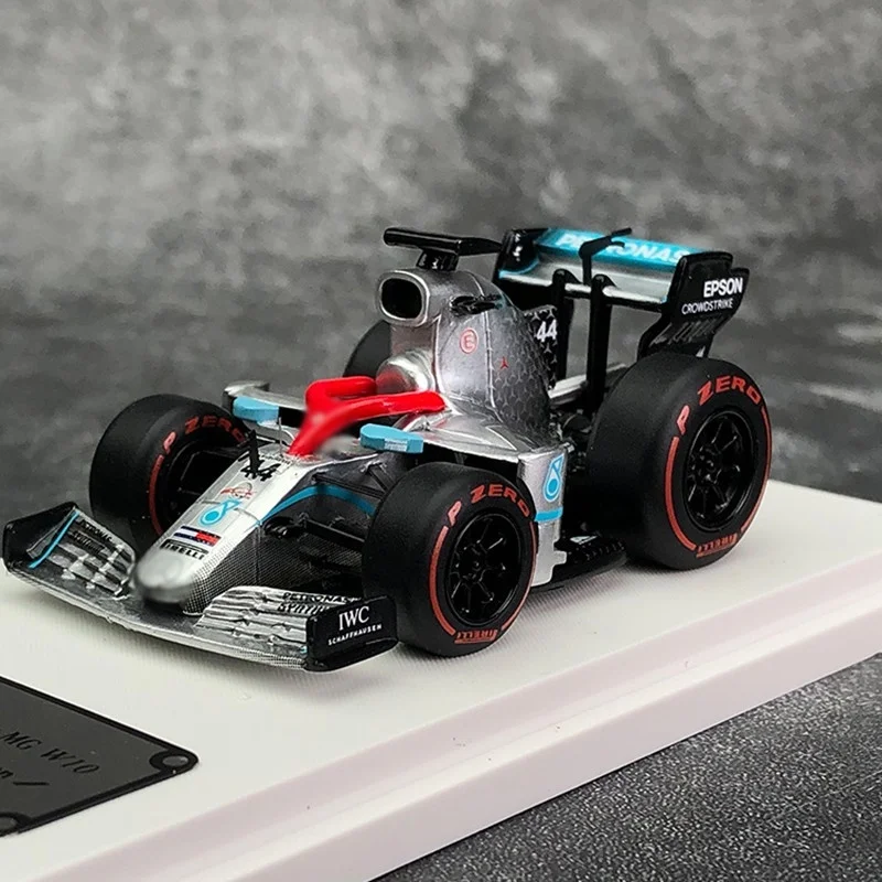 MINI Racing 1:64 W10 F1 Q Version Resin Simulation Model Car