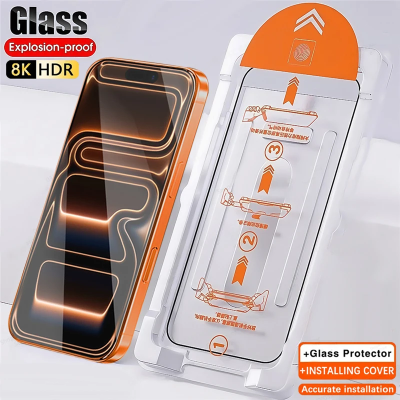 

For Infinix Zero 40 30 4G 5G GT 20 50 10 Pro Ultra Dust Free Install Screen Protector Auto-Dust Removal Kit Tempered Glass Film