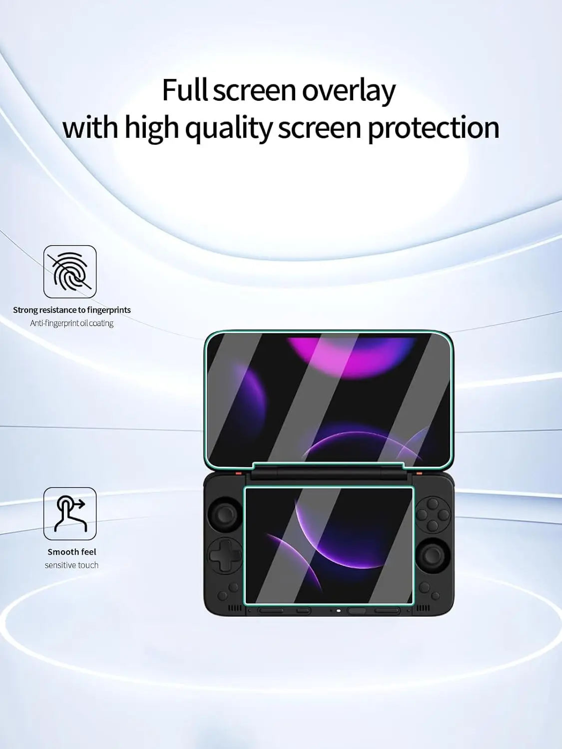 9H Tempered Glass For Ayaneo Pocket DS Retro Handheld Game S