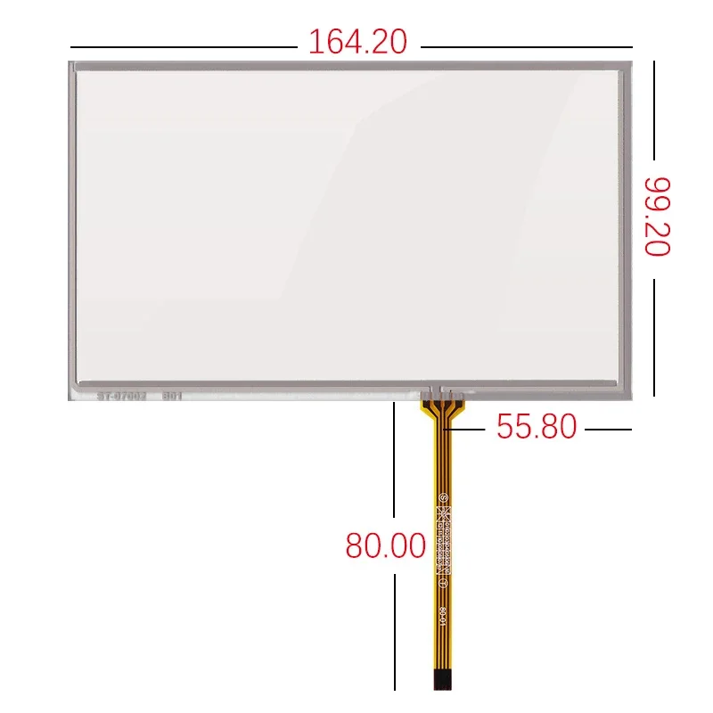 New 7'' AT070TN92,AT070TN93,AT070TN90 touch screen digitizer,panel 165mm*100mm