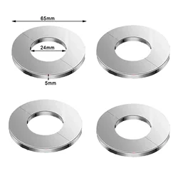 Cubierta para tubería de ducha, Kit de reemplazo de radiador, diseño dividido, acero inoxidable con hebilla, 4 piezas