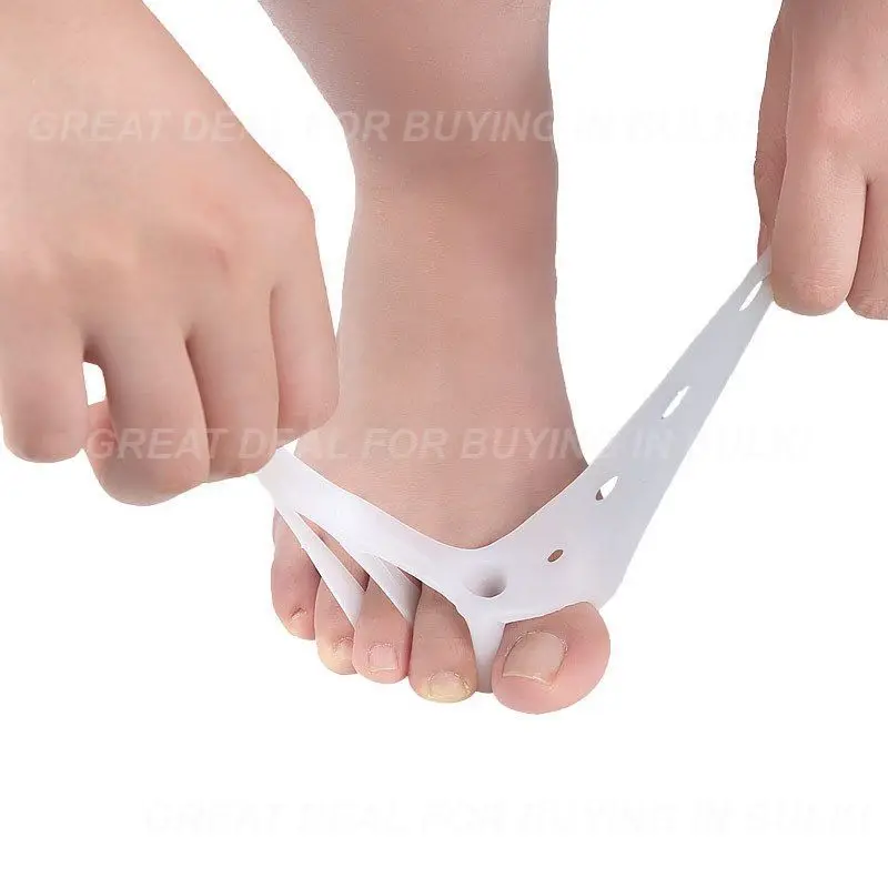 Skuteczny ochraniacz koślawości Trwały korektor palców Regulowany wygodny separator palców Korektor palców u stóp na ból koślawości stóp