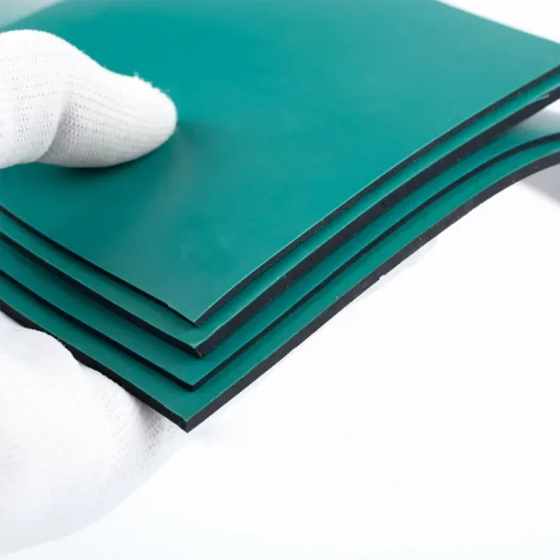 ESD Anti-static Table Mat Electronic Maintenance Platform Insulator Pad antistatic rubber sheet Green