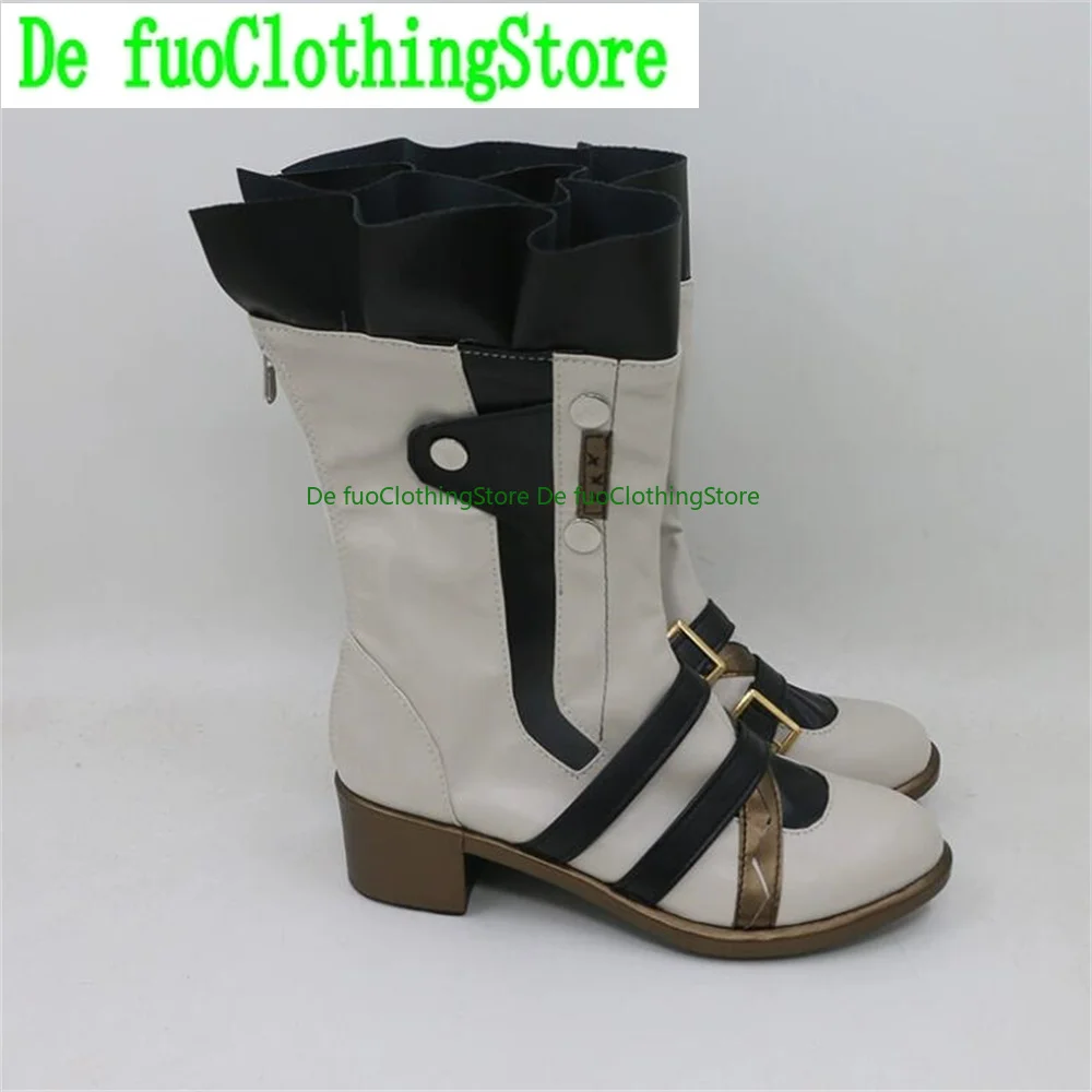 

Silence the Paradigmatic Olivia Silence Arknights Cosplay Shoes Boots Game Anime Halloween Christmas DefuoClothing Shoes Store