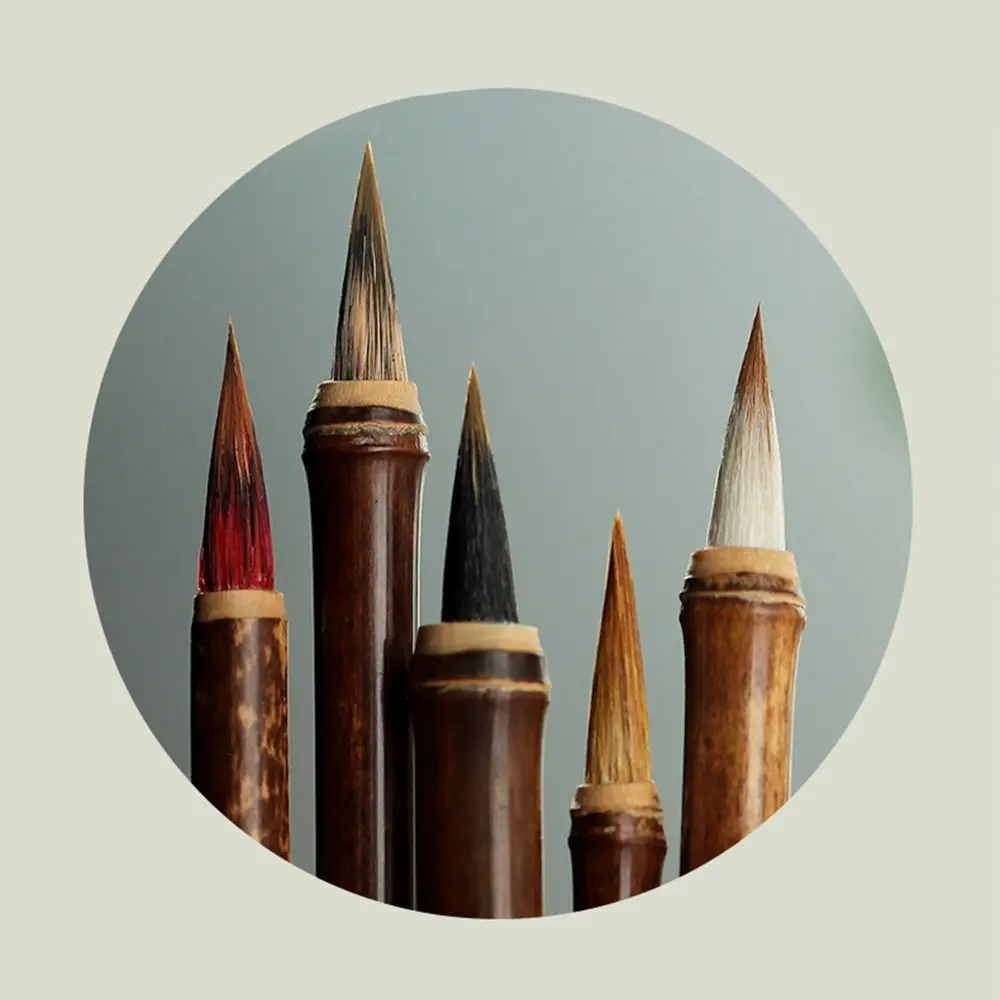 Wolf Hair Artist For Art Crisperding Drawing Painting Practice Script Writing Brush Chinese Brushes Calligraphy Brushes