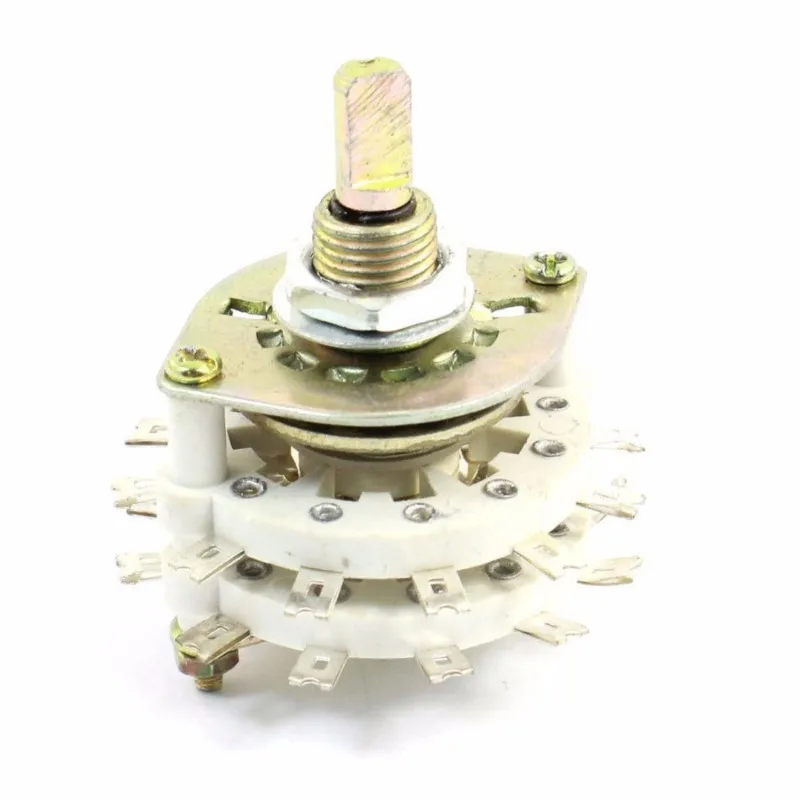 1 szt. Ceramiczny selektor kanałów przełącznik obrotowy 2 p7t/4 p5t/6 p3t/4 p4t/8 p2t/2 p8t/2 p6t/2 p11t KCZ