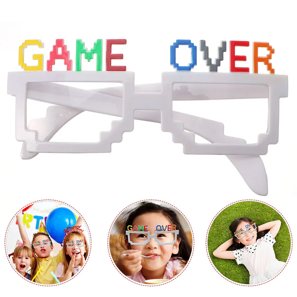 

3pcs Creative Glasses Funny Props Plastic Photo Booth Accessories Novelty Eyeglasses Costume Party Fun Sunglasses Frames