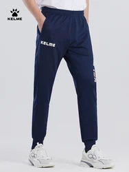 Kelme Legginsy piłkarskie Sportowe spodnie treningowe Letnie legginsy męskie i damskie Dzianinowe pogrubione spodnie do biegania na świeżym powietrzu