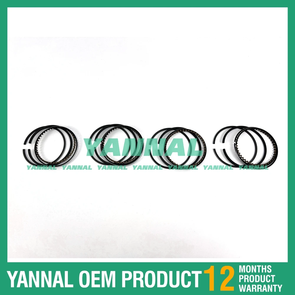 4PCS Piston Ring 12…