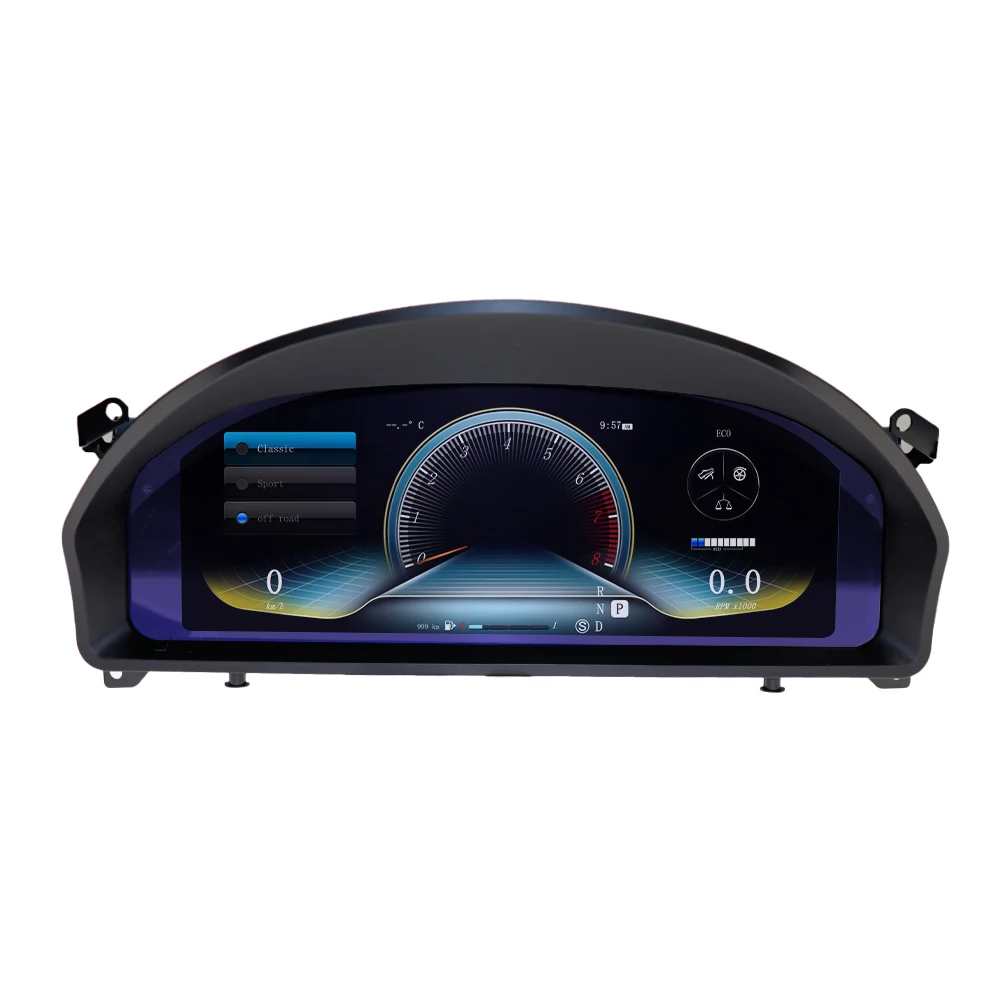 Digital Cluster For Mercedes-Benz E Class 2010-2015 W207 Dashboard Car Instrument Meter Display Linux OS LCD Speedometer Screen