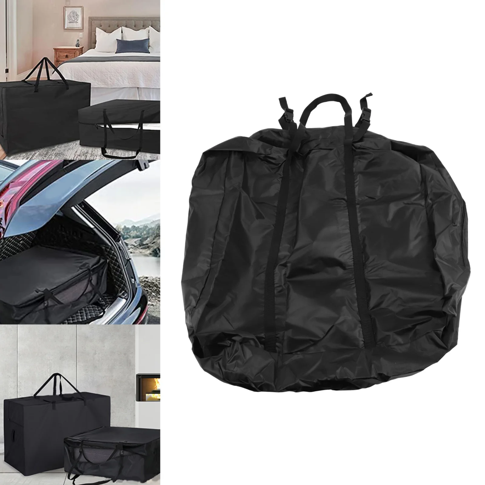 Machine for washable Folding Mattress Storage Storage Bag PU Coating Waterproof Anti-aging Easy To Carry for zip Fastener