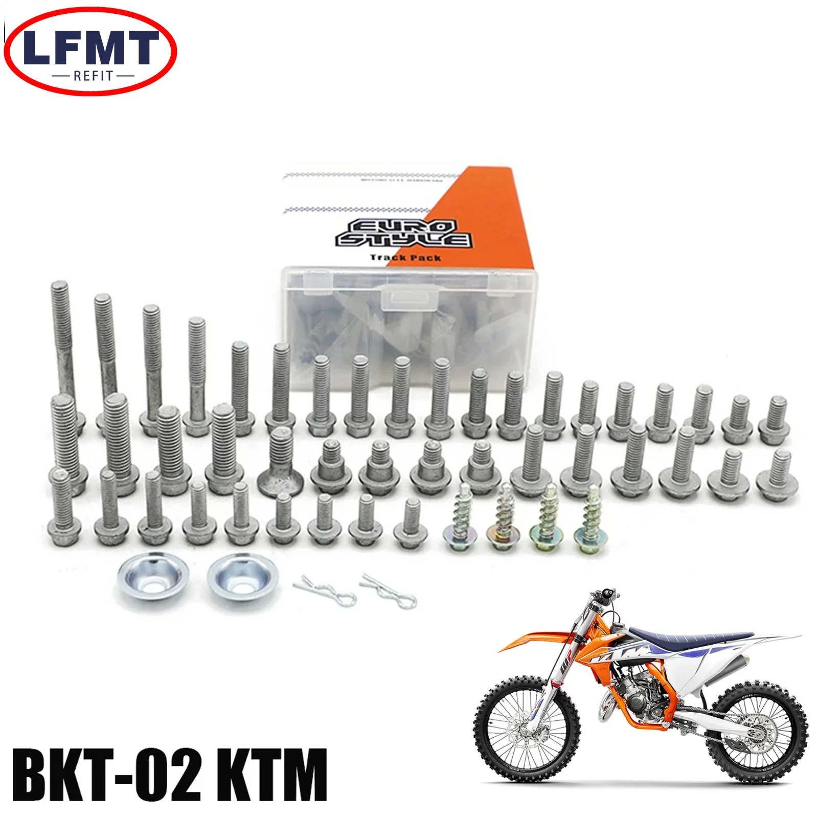 

Motorcycle Hardware Bolt Full Plastics Fastener Kit Factory Style For KTM SX XC EXC XCW 2012-2021 Motocross Universal parts