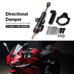 QJ 모터 SRK 800RR QJMOTOR - SRK800RR 오토바이 스태빌라이저 스티어링 댐퍼 브래킷 장착 키트, 지지대 액세서리