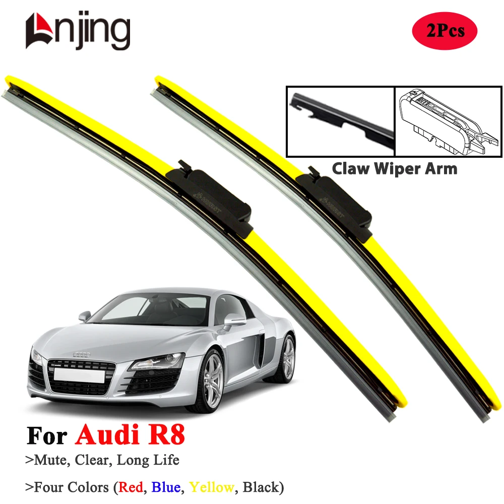 

LNJING Colorful Wiper Blades For Audi R8 Spyder 2007-Now