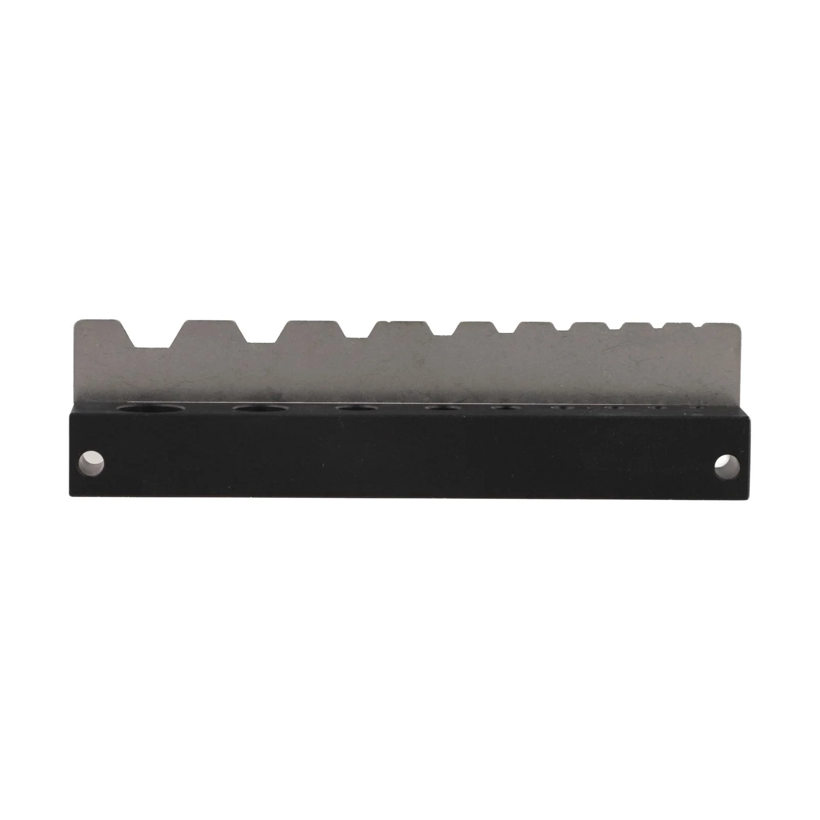Wall mount hex key rack holder for 9 sizes 1 5 to 10mm tools compact aluminum alloy and stainless steel construction