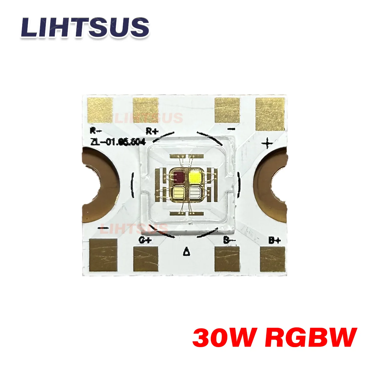 ミニビーム用LEDチップ,30W,rgbw,3v,2a