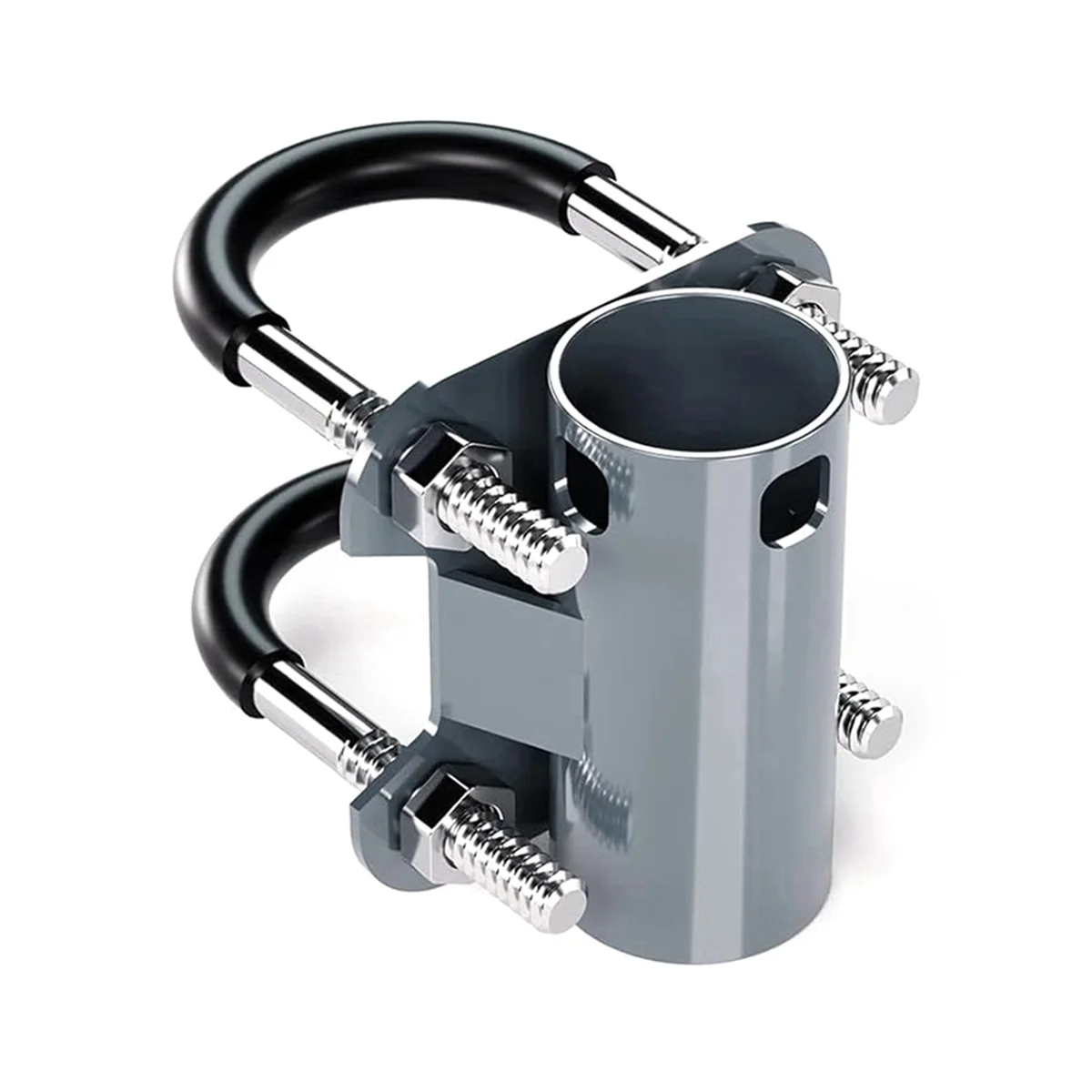 

TFBC Universal Mount U-Bracket for V2 Dish Roof Mast to Pole to Pipe Bracket Adapter