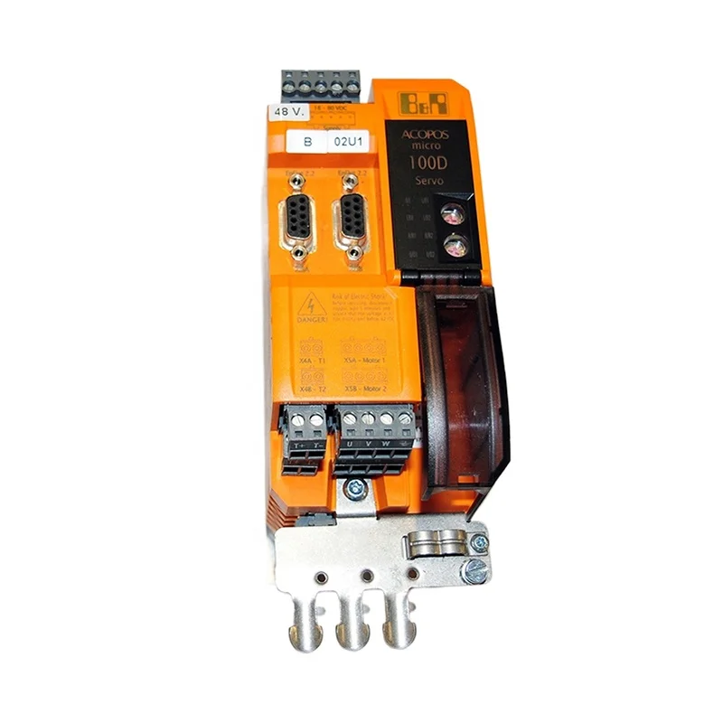 New B&R 80VD100PD.C000-01 ACOPOSmicro Inverter Module with POWERLINK Interface for Motor