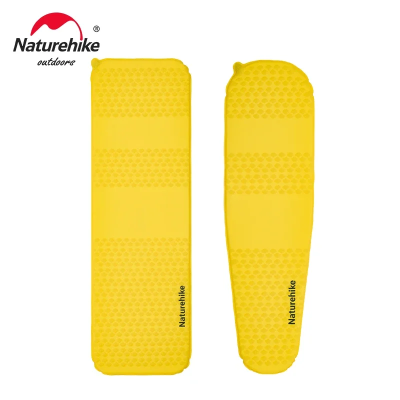 Matelas pneumatique Naturehike 3.6 R-value, matelas pneumatique auto-gonflant pour le camping, tapis imperméable pour l'extérieur, tapis gonflable ultraléger et portable, tapis de couchage