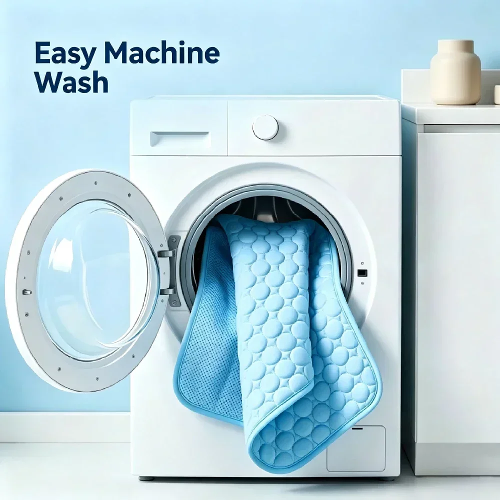 Dog Cooling Mat, Summer Pet Ice Pad for Dogs & Cats,Extra Large Durable Cold Bed Blanket, Pet Accessories for Small & Large Pets