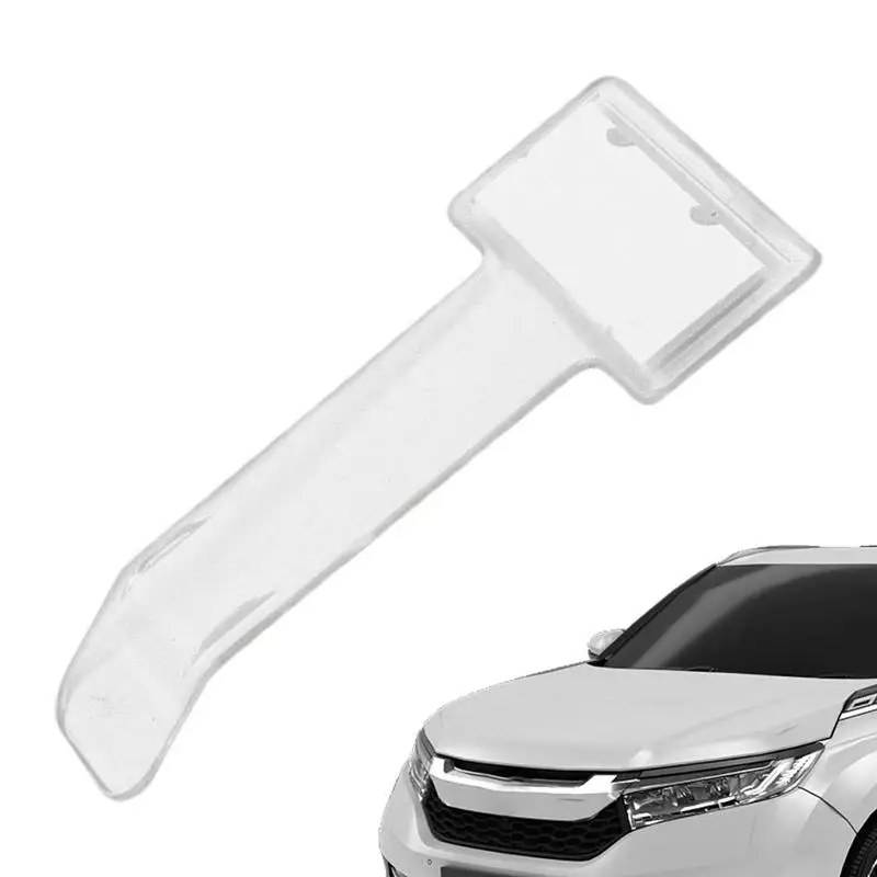 Car Window Ticket Holder Multifunction Bills Clip Cards Clamp Transparent Invoice Folder Auto Accessories Clip Windshield