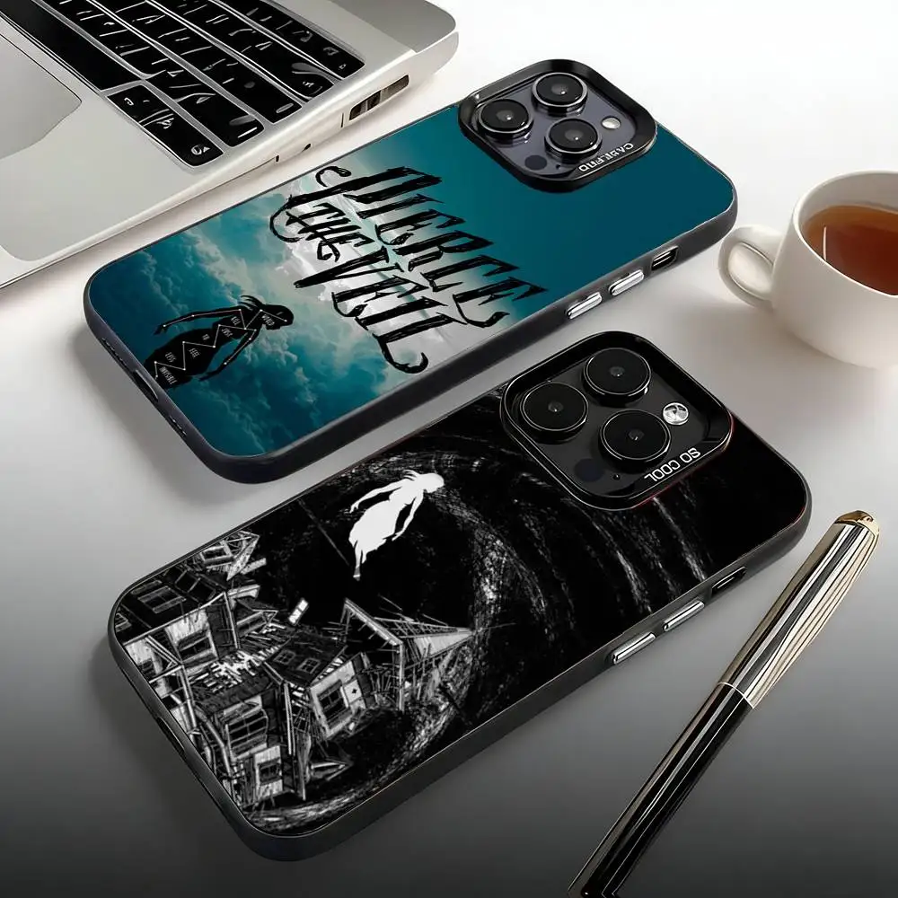 

P-Pierce The Veil Band Phone Case For iPhone 17,16,15,14,13,12,11,Pro,Max,Plus,Mini,SE,Air Matte Shockproof Case