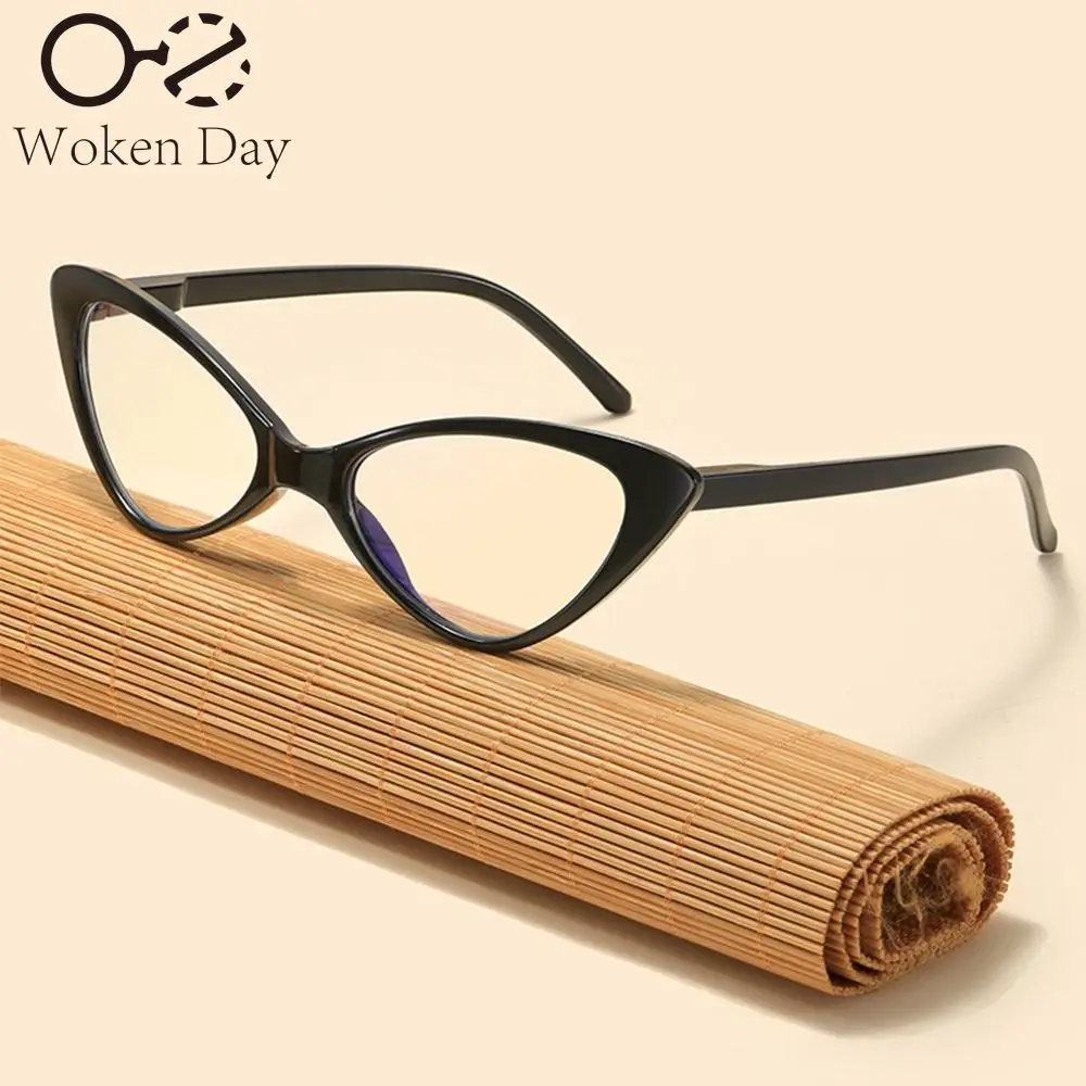 Fashion Cat Eye Reading Glasses Women Anti Blue Light Computer Presbyopic Eyeglasses Retro Classic Hyperopia Glasses Diopter image 4