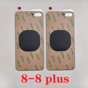 Bilashmart Back Cover iPhone 8 Plus Glass Big Hole Battery Housing Back Cover Rear Door Case OEM IPhone 8 plus Battery Back Cover