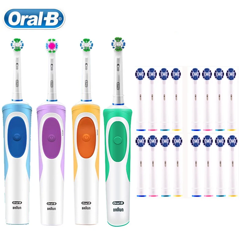 Oral B Electric Toothbrush Rechargeable Dental Hygiene Precise Deep Clean Tooth Vitality Rotary 3D Whiten Teeth Whitening Brush