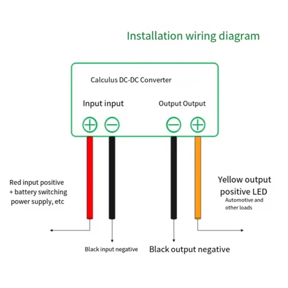 DC-DC Converter 12V Input 24V Output 480W 20A IP68 Waterproof Construction for Automotive Auxiliary Power Needs
