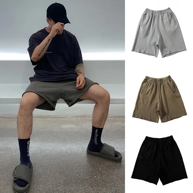 Heavy-duty Casual Shorts for Men, Suitable for Daily Wear, Vacations, and Beach Shorts, Stretchable Sports Shorts.Elastic Waist