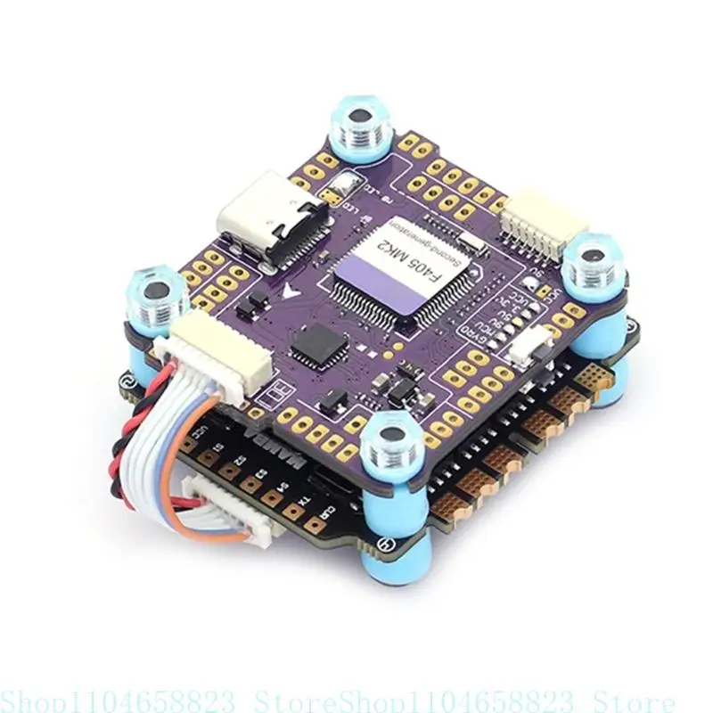 

4 in 1 ESC Set Including F405 MK2 Flight Controller & F50_BL32 ESC and High Frequency Capacitor 470uF/35V