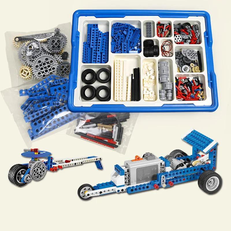 9686 Technical Parts Multi Technology MOC Parts Educational School Students Learning Building Blocks Power Function Set for Kids