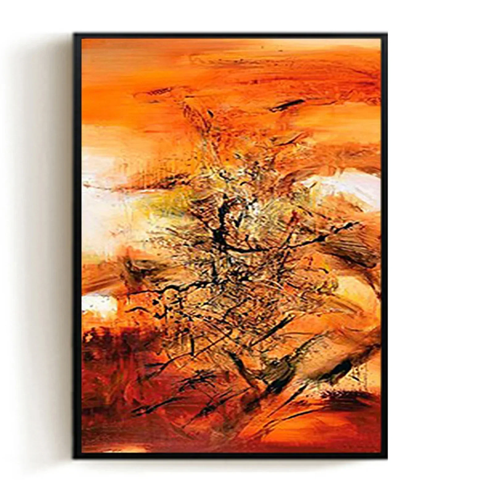 

7622541Digital Oil Painting Modern Simple Hand-painted Color Filling Living Room Decoration Painting