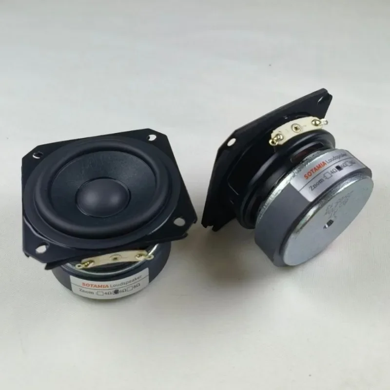 

SOTAMIA 2 шт. 2,25-дюймовый средний высокочастотный аудиодинамик 6 Ом 20 Вт звук музыкальная мощность громкоговоритель DIY Bluetooth динамик