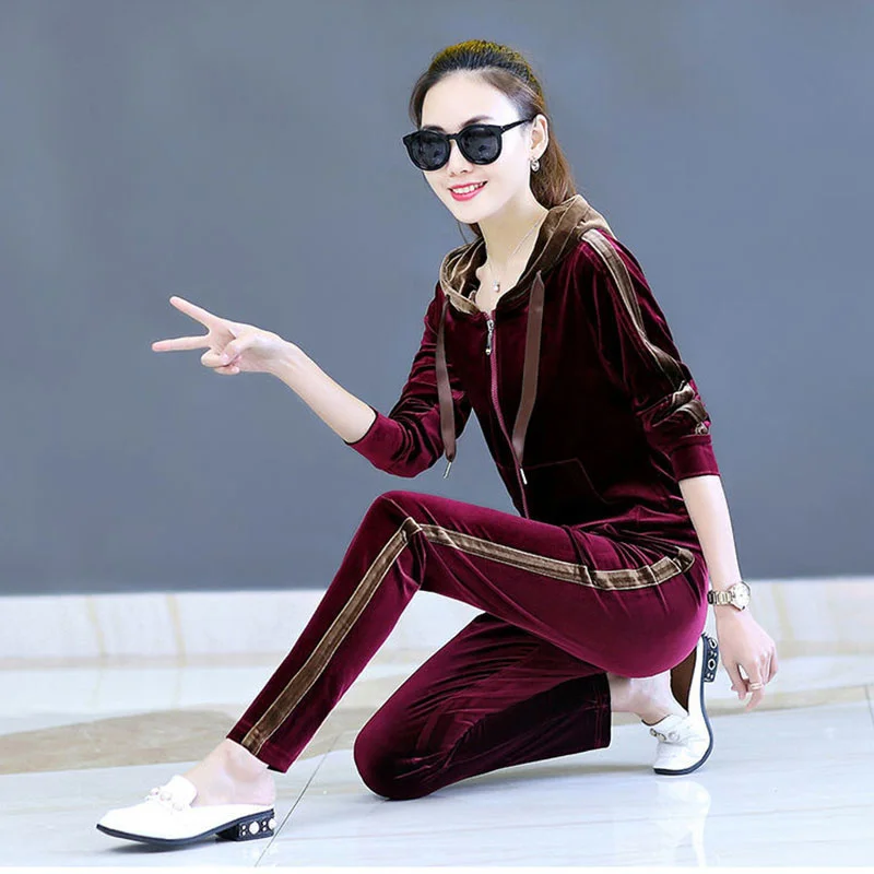 Women Velvet Tracks… - image