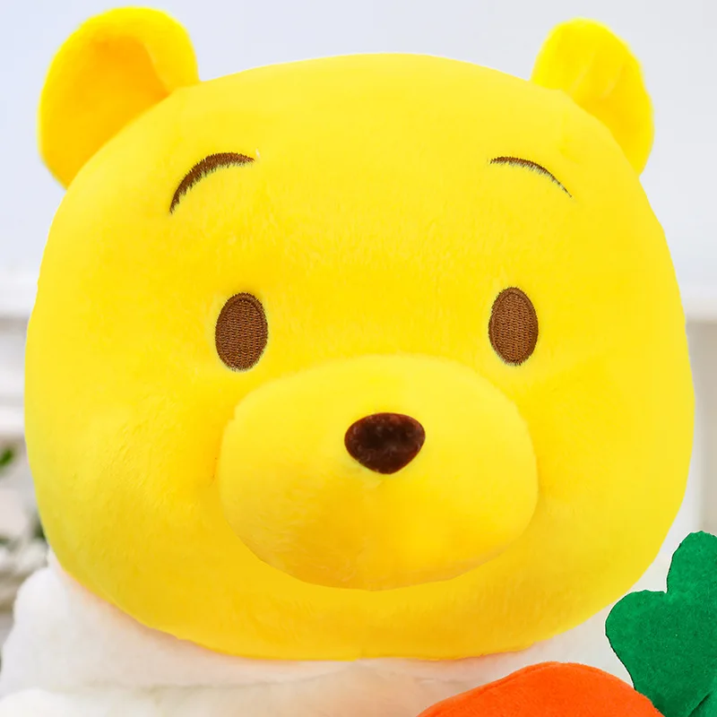 ตุ๊กตาดิสนีย์ แครอท แรบบิท วินนี่ แบร์ ตุ๊กตาผ้าพลัฌน่ารัก การ์ตูนแปลงร่างได้ ของเล่นสำหรับเด็ก ของขวัญวันเกิด/คริสต์มาส