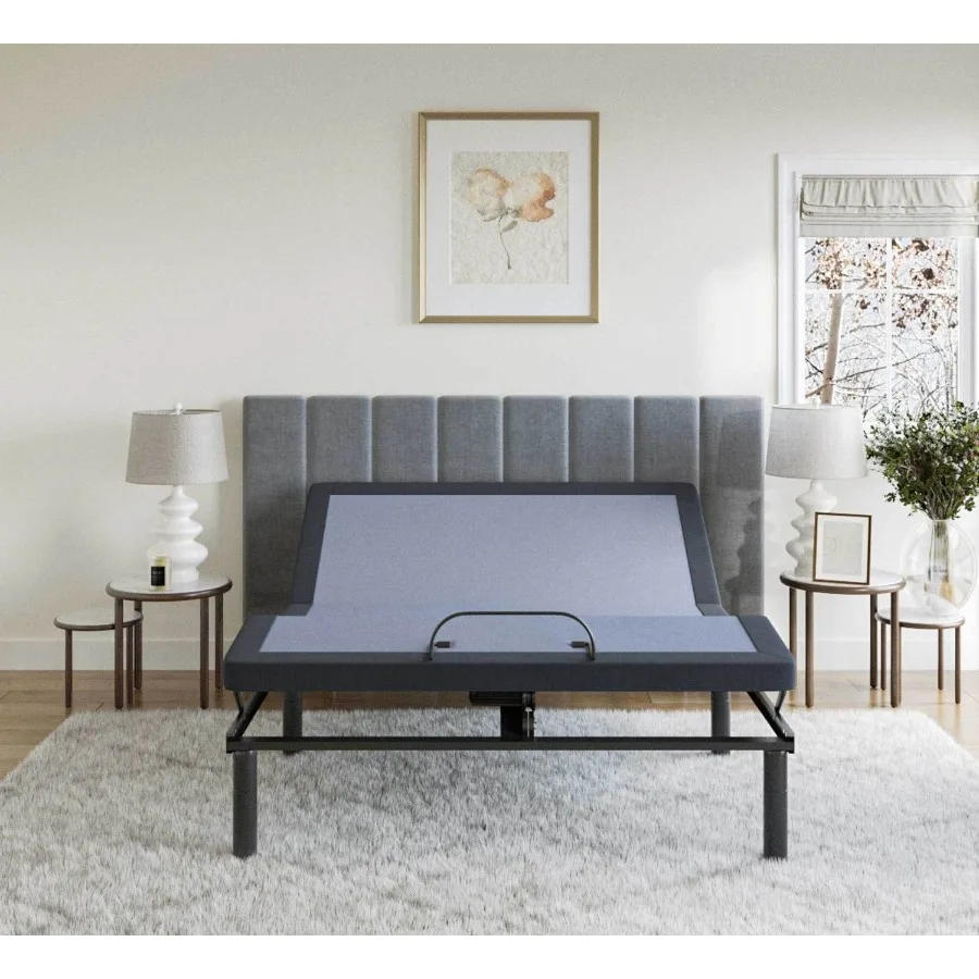 

OS25 Queen Adjustable Bed Base with Massage and and Foot Position Adjustments