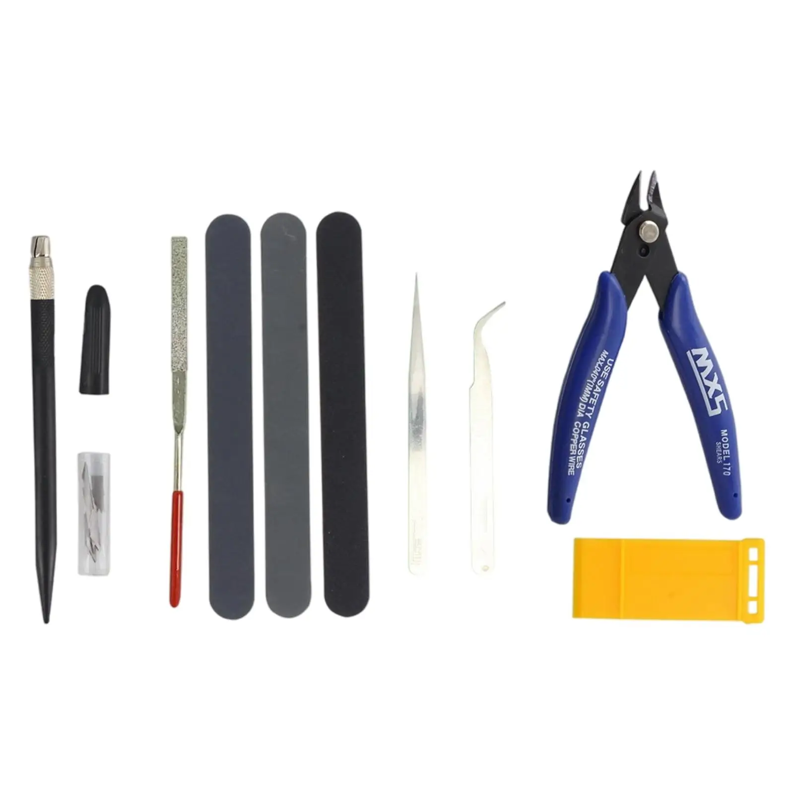 Modeler Basic Tools Kit Fixing W/ Plier Assembling Reusable for Building Kit