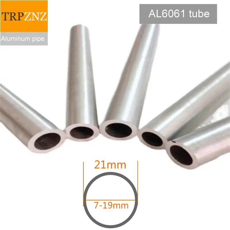 

Outer diameter 21mm,6061 aluminum pipe tube,OD21mm inner 7m to 19mm,hollow aluminum pipe,aluminum alloy tube