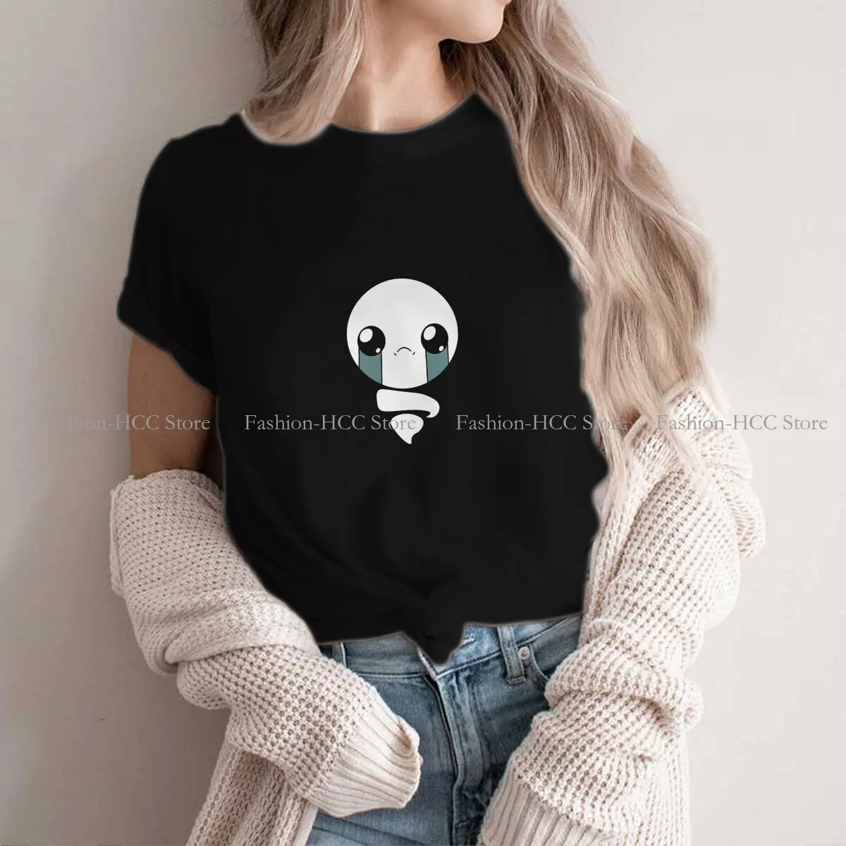 The Binding of Isaac Rebirth Wrath of the Lamb Game Polyester TShirt for Women Lost Humor Casual Tee T Shirt High Quality Trendy