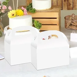 Kraft Paper Candy Box Gift Packaging Boxes Candy Bags Wedding Favors Birthday Party Decoration Baby Shower Bags