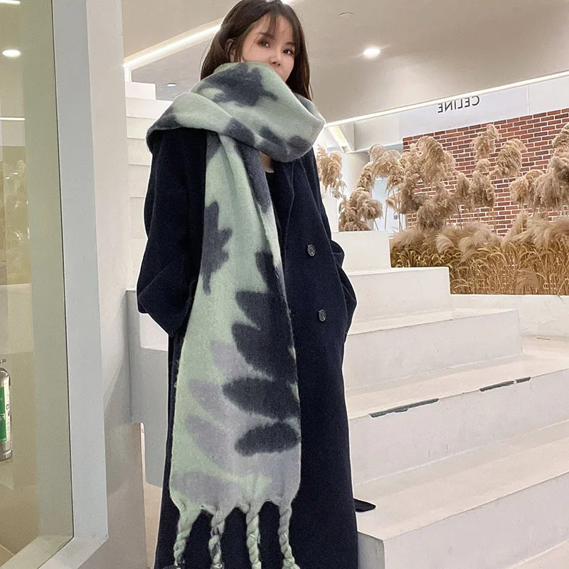 

185*35Cm Bufanda Women Warm Blanket Warm Cashmere Blend Pashmina Shawl and Wraps Femme Muffler Mufflers Echarpes Scarves