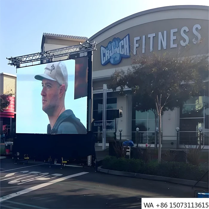 

Outdoor P2.604/P2.976/P3.91 LED - Cast-Aluminum Module Cabinet for Mobile Concert Stages