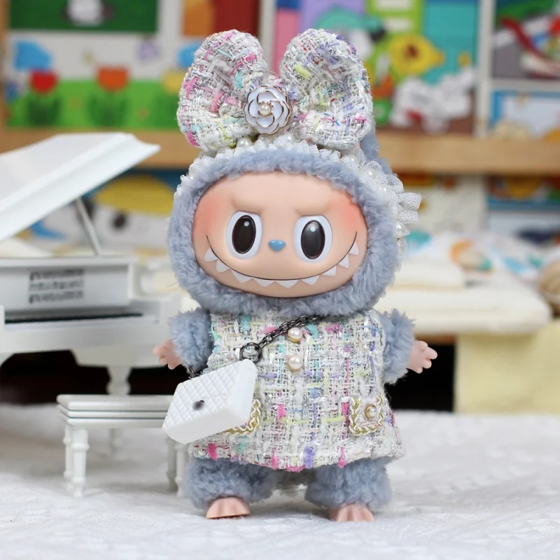 

Labubu Doll Clothes 1st 2nd 3rd Gen Resin Figure Accessory Princess Style