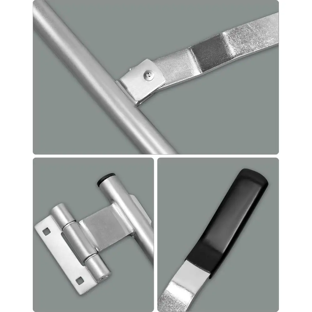 Cargo Trailer Cambar Cam Bar Lock, 2er-Pack 36" Trailer Door Latch Cam Bar, verzinkt, für klappbare Ramp Door, RV Hauler Fold Dow