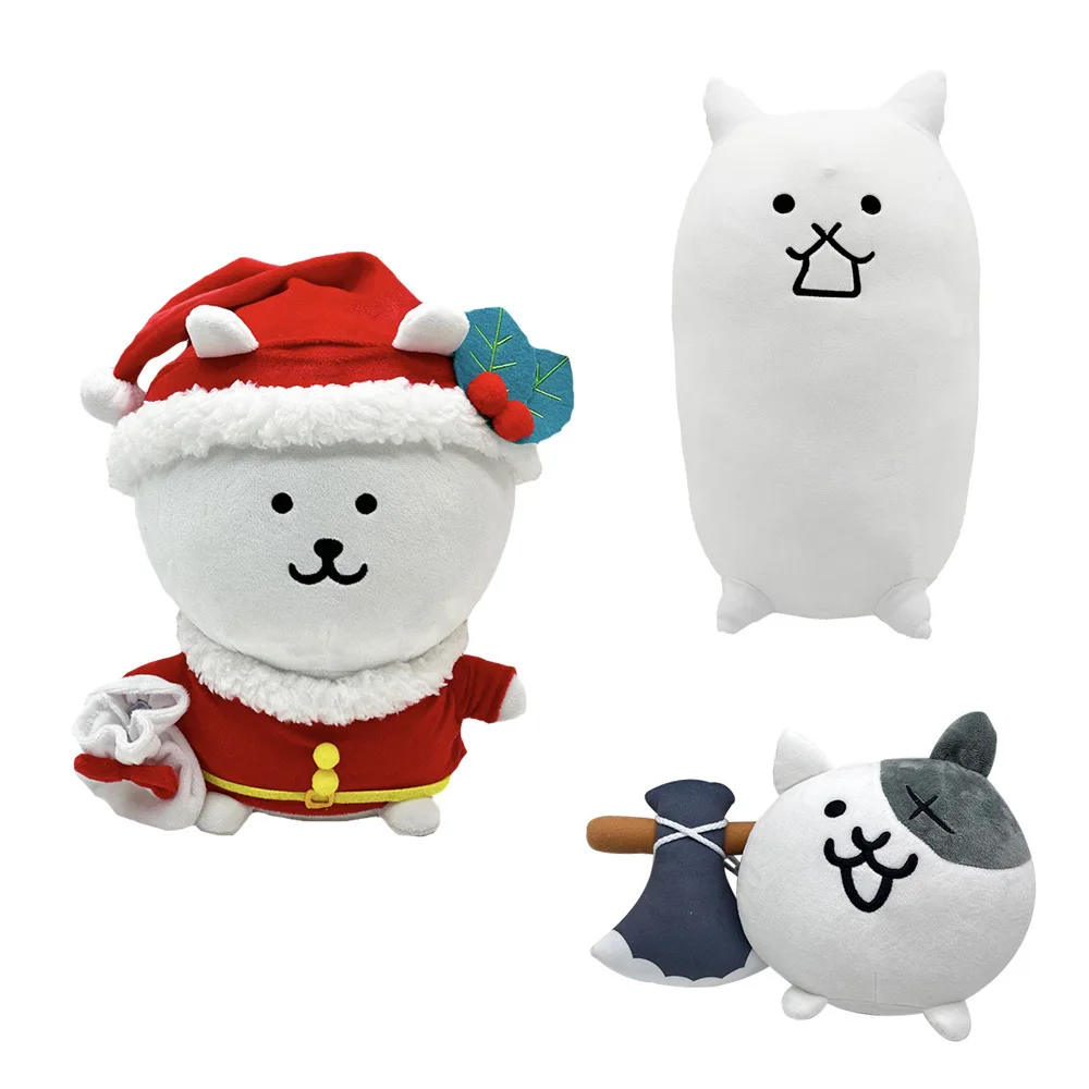 Anime Battle Cats Plush Doll Cartoon Game Periphery Cosplay Stuffed Toys Home Decoration Animals Plushie Pillow Christmas Gifts