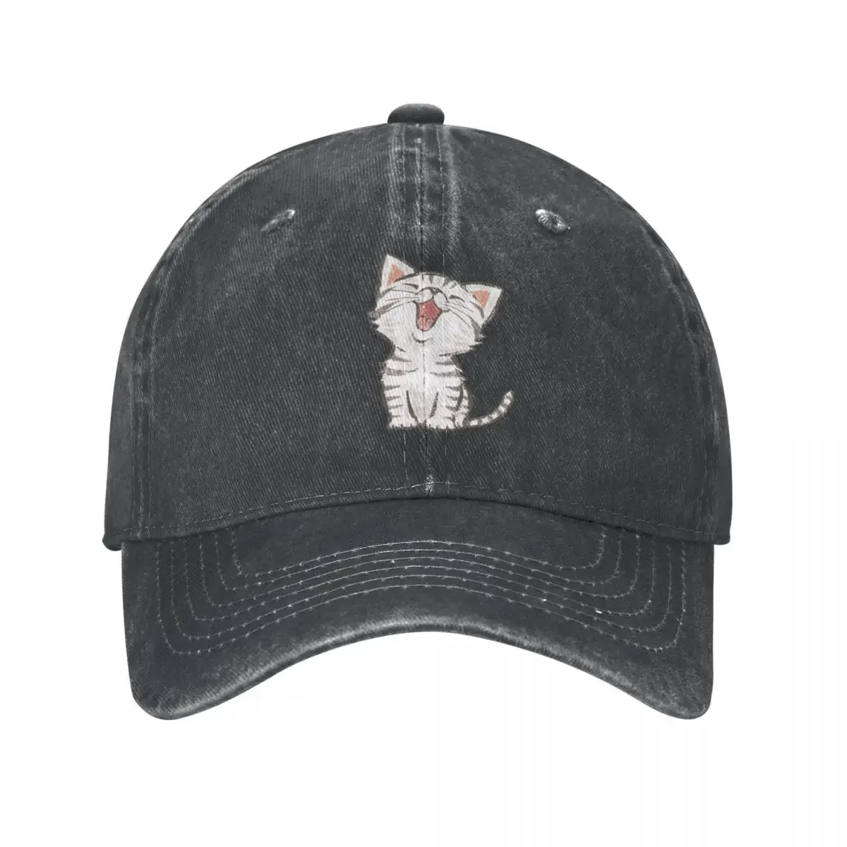 

American Shorthair happy Baseball Cap Anime Funny Hat Women'S Beach Outlet 2024 Men'S