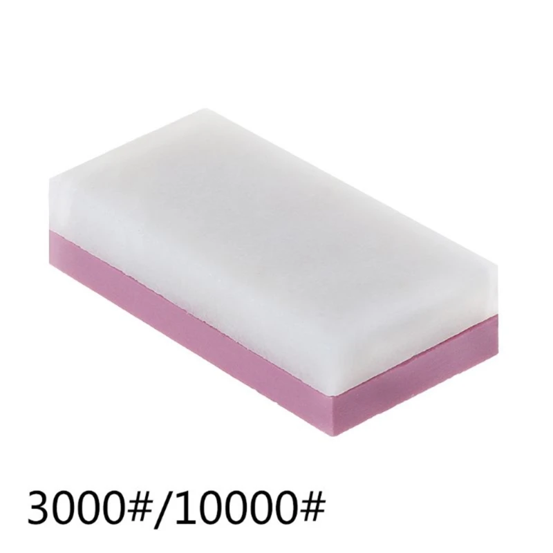 

Double-Sided 5000 &12000# Whetstone Combination Pocket-Size Sharpening Stone Used for Kitchen Cutters Outdoor Knives